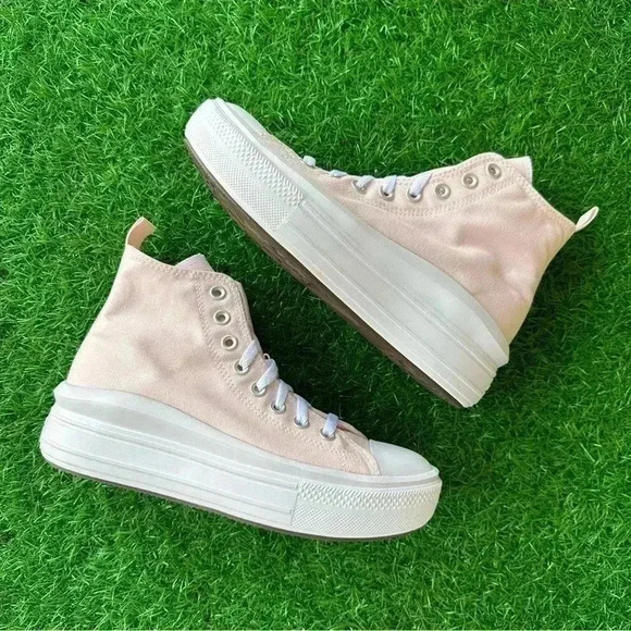 Converse Chuck Taylor All Star Move Hi Decade Pink - Picture 4 of 8